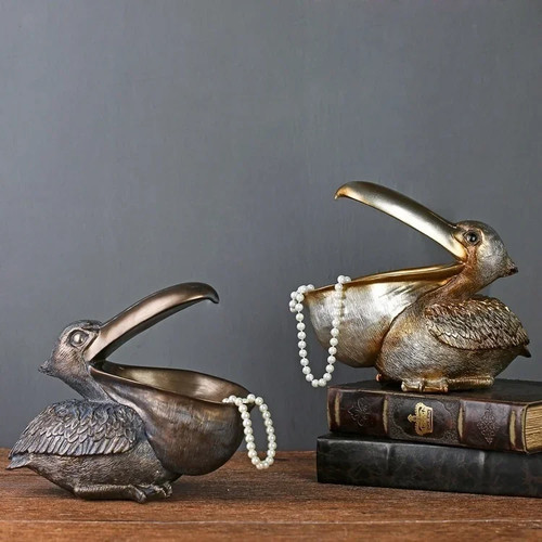Bronze pelican storage - bronze,