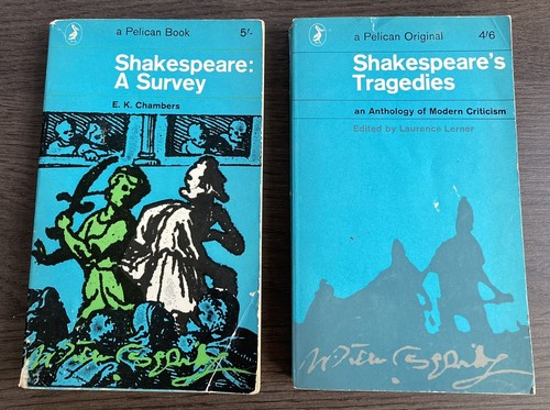 Pair vintage pelican books - of,